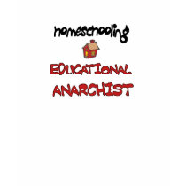homeschooling anarchist t-shirts