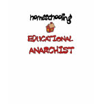 homeschooling anarchist t shirts