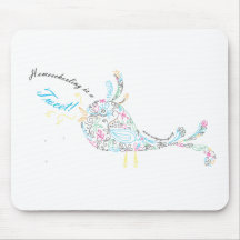Homeschooling is a Tweet! Mousepad