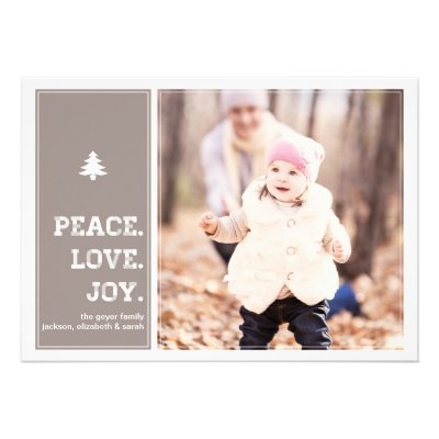 Homestead - Holiday Photo Card - Pink Custom Announcement