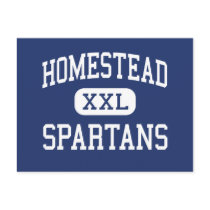 Homestead - Spartans - High - Fort Wayne Indiana postcards