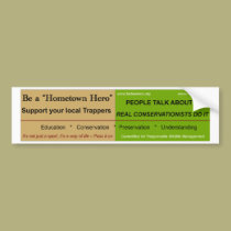 Hometown Hero bumper stickers