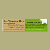 Hometown Hero bumper stickers