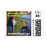 Homewaters Project funnel net Postage Stamp