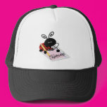 Homework and Ladybug Trucker Hat