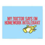 Homework Intollerant posters