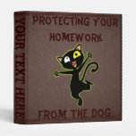 Homework Kitty Binder binders