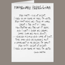 Homework Rebellion cards