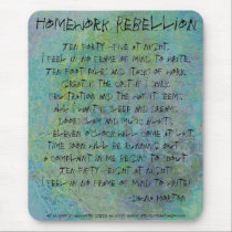 Homework Rebellion mousepads
