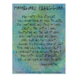 Homework Rebellion Postcards