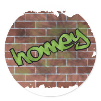 homey graffiti  design  stickers