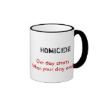 HOMICIDE MUG