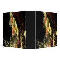 Hominoid Skeleton 3 Ring Binder