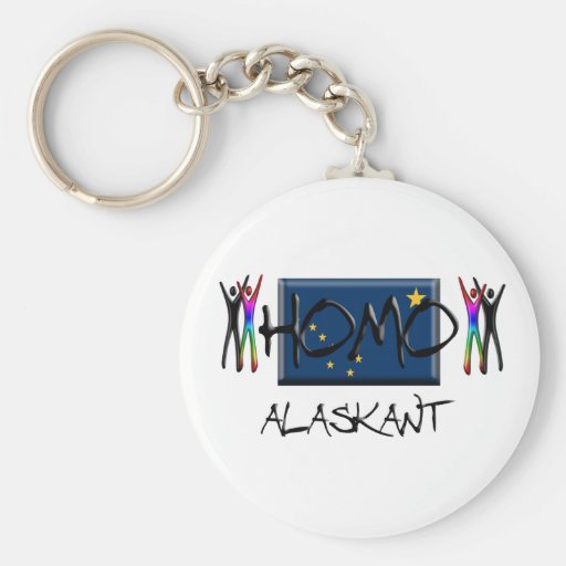 Homo Alaska Llavero