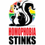 Homophobia Stinks Photo Cut Out