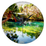 Homosassa Spring wall clocks