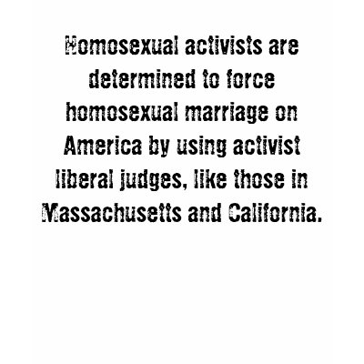 Homosexual activists are determined to force ho... t shirt by jenniekurono