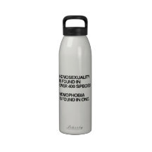 HOMOSEXUALITY IS FOUND IN 400 SPECIES WATER BOTTLE
