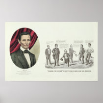 Hon. Abraham Lincoln Posters