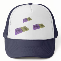 Hon as Ho Holmium and N Nitrogen Mesh Hats