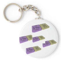 Hon as Ho Holmium and N Nitrogen Key Chains