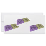Hon as Ho Holmium and N Nitrogen rack cards