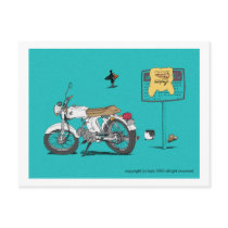 honda on the beach postcards by hatu_pao honda on the beach postcards