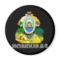 Honduran Emblem Fridge Magnet