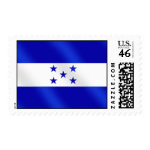 Honduran flag of Honduras gifts and tees Postage Stamp