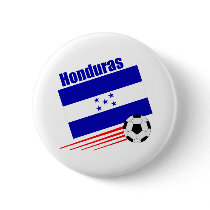 Honduran Soccer Team Pin button