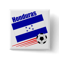 Honduran Soccer Team Pinback Button