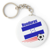 Honduran Soccer Team Keychains keychain