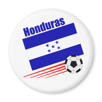 Honduran Soccer Team Magnets magnet