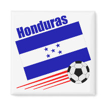 Honduran Soccer Team Refrigerator Magnet
