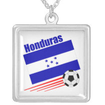 Honduran Soccer Team Personalized Necklace