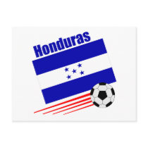 Honduran Soccer Team Postcards