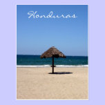 honduras beach postcards