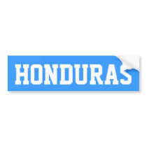 Honduras bumper stickers