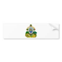 Honduras Coat of Arms Bumper Sticker