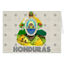 Honduras Coat of Arms Greeting Cards