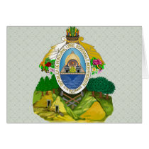 Honduras Coat of Arms detail Cards