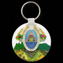 Honduras Coat of Arms keychains