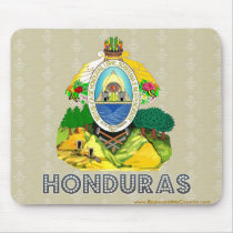 Honduras Coat of Arms Mousepads