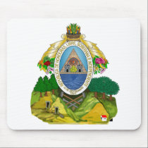Honduras Coat of Arms mousepads