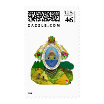 Honduras Coat of Arms postage