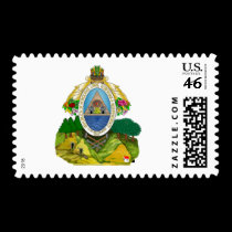 Honduras Coat of Arms postage
