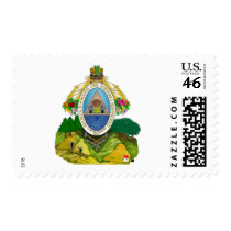 Honduras Coat of Arms Stamp