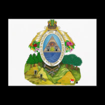 Honduras Coat of Arms postcards