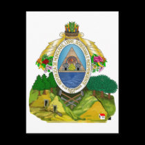 Honduras Coat of Arms postcards