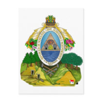 Honduras Coat of Arms postcards